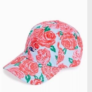 Vineyard Vines Kentucky Derby Rose Baseball Cap